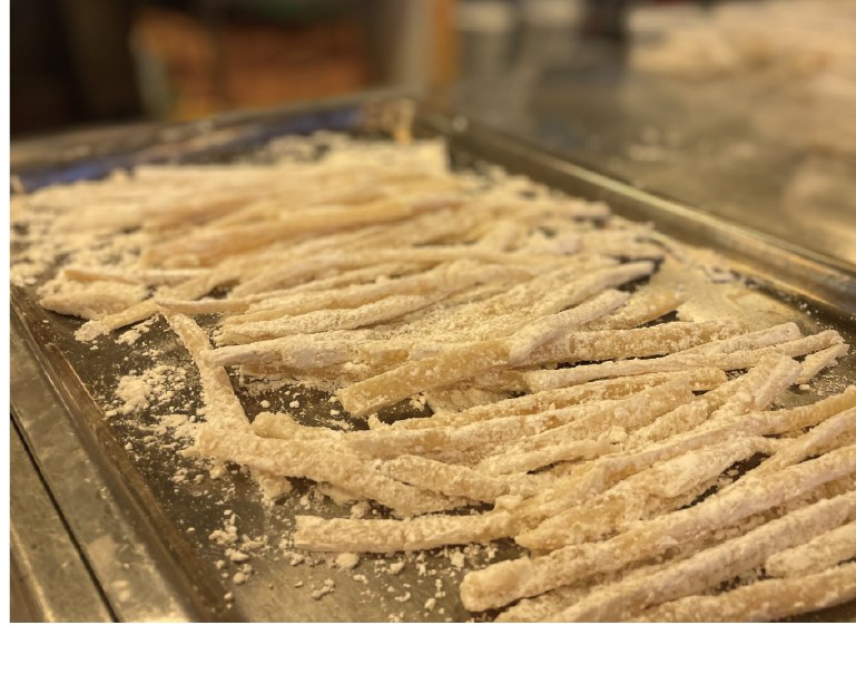 鱈魚麵自然風乾