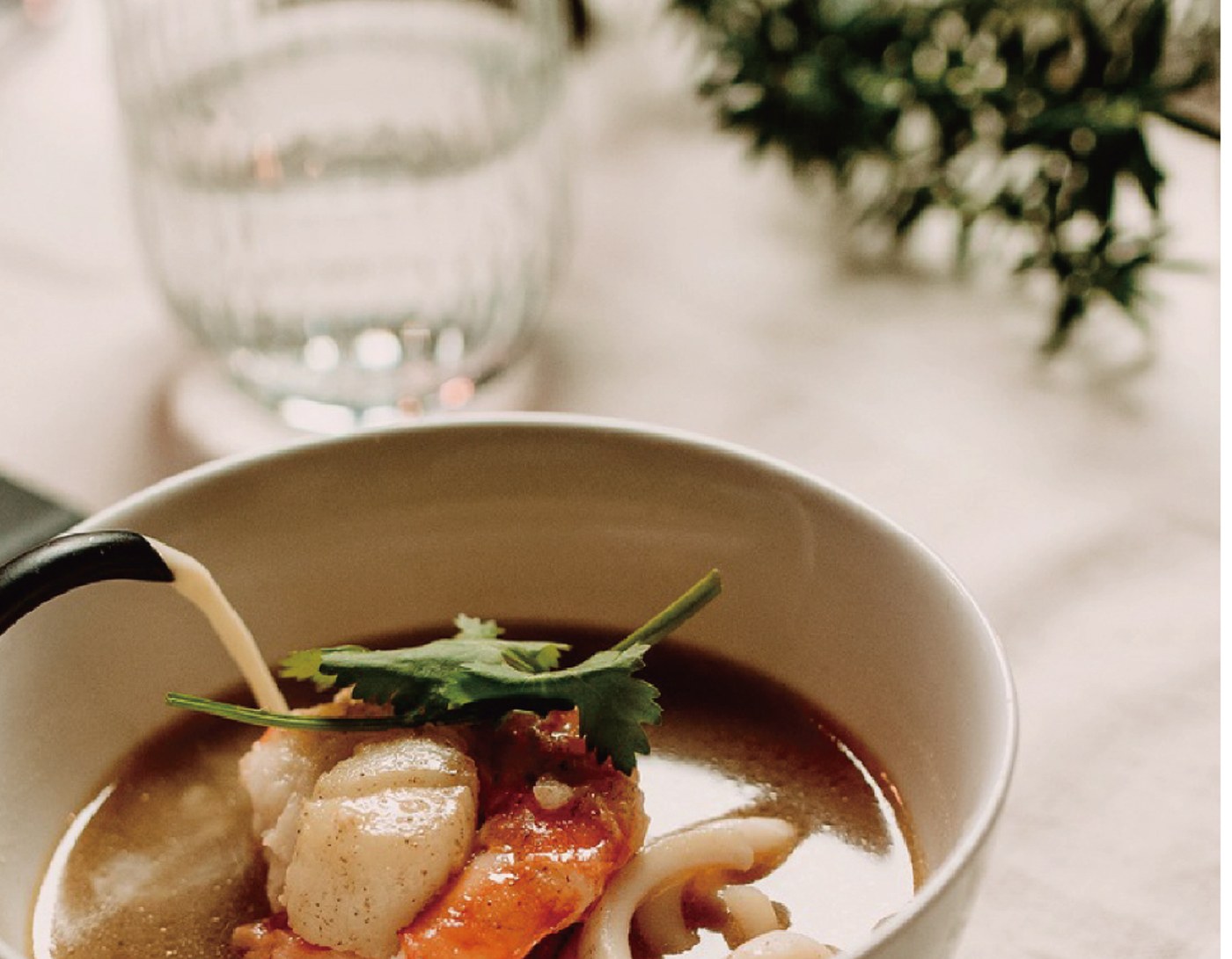 豆漿鱈魚麵
